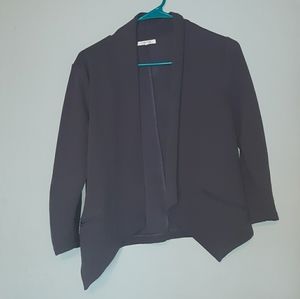 Open front blazer